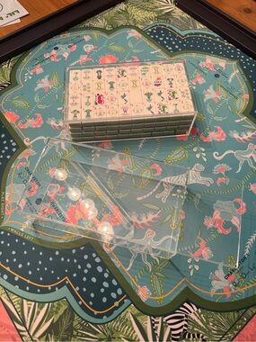 Clear Acrylic Display Box for Mahjong Tiles